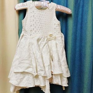 Isabella& Chloe White Lace Dress 3T